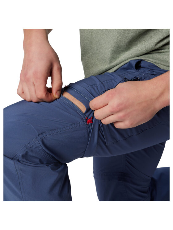 Columbia Columbia Spodnie outdoor Silver Ridge Utility Convertible Pant Granatowy Regular Fit