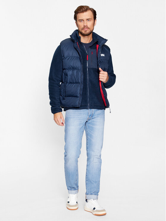 Helly Hansen Helly Hansen Fliso džemperis Panorama Pile Block 49460 Tamsiai mėlyna Regular Fit