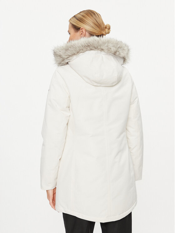 Tommy Hilfiger Tommy Hilfiger Parka WW0WW39864 Ekrüüvärv Regular Fit