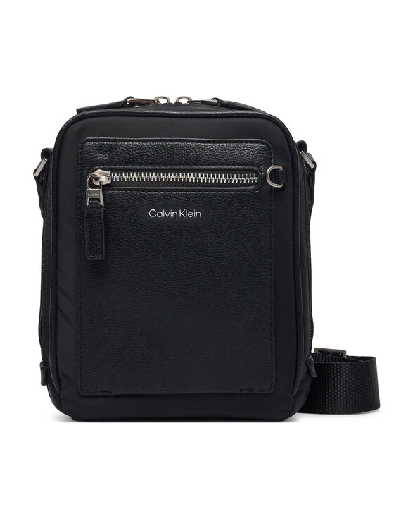 Calvin Klein Calvin Klein Brašna Ssnl Raised Logo Reporter LV04D3500G Černá