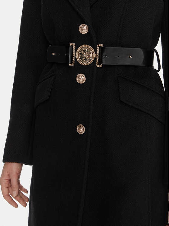Guess Guess Cappotto di transizione W5BL25 W2672 Nero Regular Fit