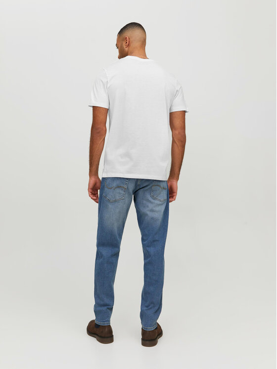 Jack&Jones Jack&Jones Тишърт Basic 12156102 Бял Standard Fit
