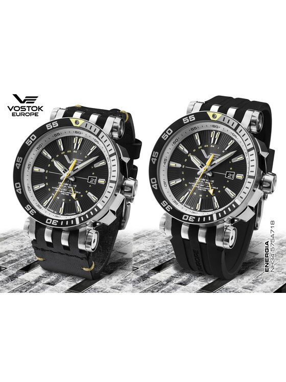 Vostok Europe Vostok Europe Zegarek NH34-575A718 Czarny