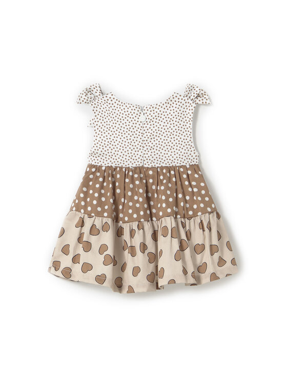Mayoral Mayoral Sommerkleid 1868 Braun Regular Fit