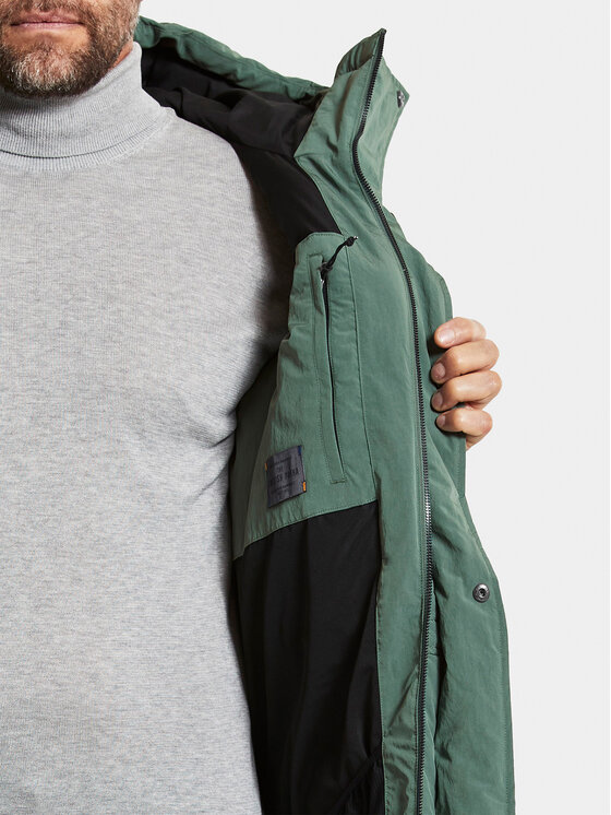 Didriksons Didriksons Giubbotto invernale Ejnar 504413 Verde Regular Fit