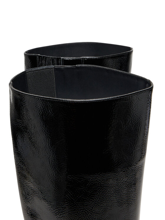 MICHAEL Michael Kors MICHAEL Michael Kors Ботуши Darrah 40F5DRMB5A Черен