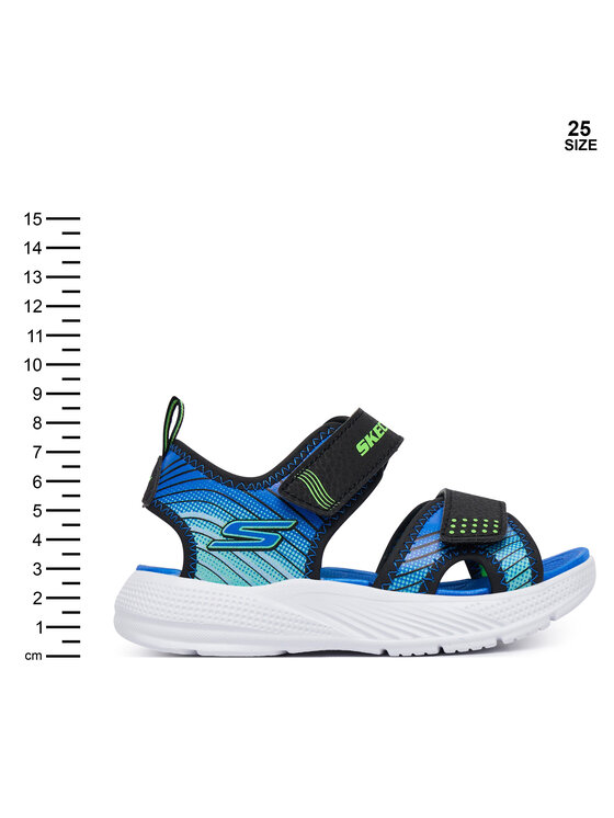 Skechers Skechers Sandalen Microspec-Splash 407034N/BKLM Blau