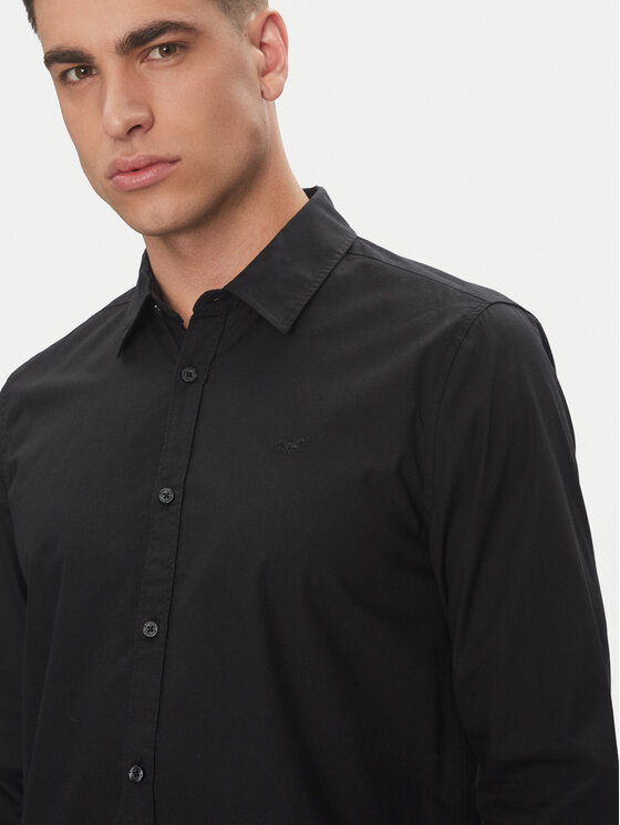 Mustang Mustang Сорочка Canton 1016238 Чорний Slim Fit