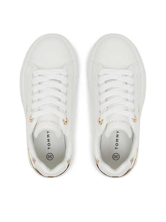 Tommy Hilfiger Tommy Hilfiger Tossud Low Cut Lace-Up T3A9-33985-1355 S Valge
