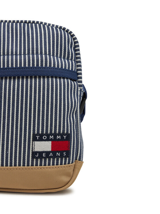 Tommy Jeans Tommy Jeans Taška cez rameno Tjm Ess Daily Stripe Reporter AM0AM13327 Modrá