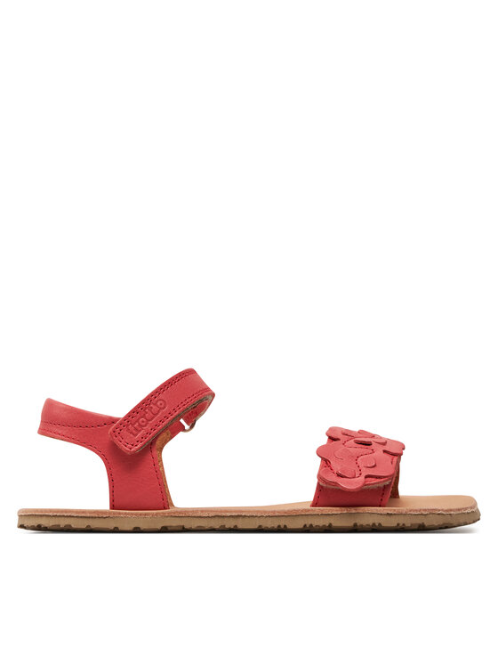 Froddo Sandále Barefoot Flexy Flowers G3150265 S Červená