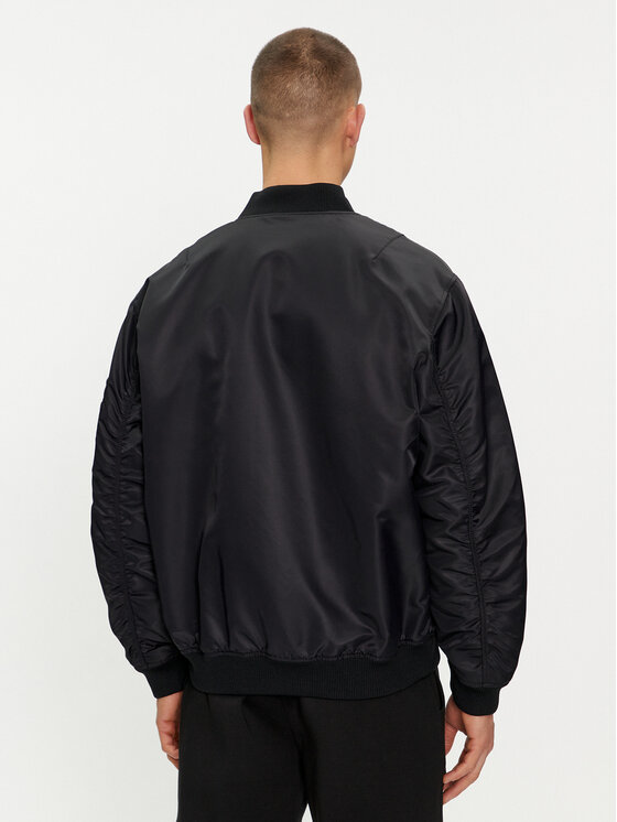 HUGO Hugo Куртка бомбер Byler2341 50493096 Чорний Oversize