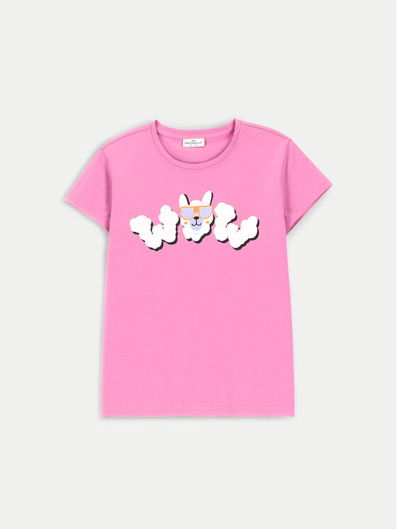 Coccodrillo Coccodrillo T-Shirt ZC4143206VGA Rosa Regular Fit