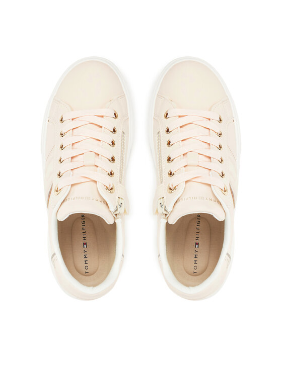 Tommy Hilfiger Tommy Hilfiger Sneakersy Low Cut Lace-Up Sneake 3A9-33745-1439 Różowy