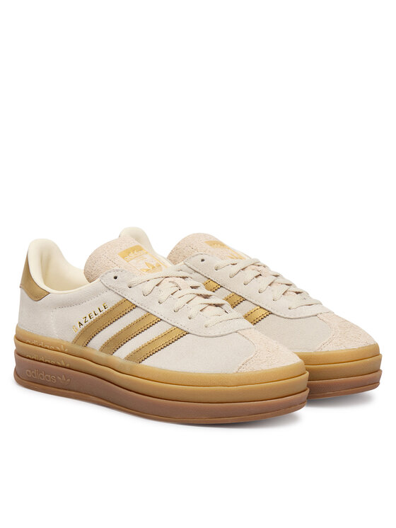 adidas adidas Sneakersy Gazelle Bold IH6781 Béžová