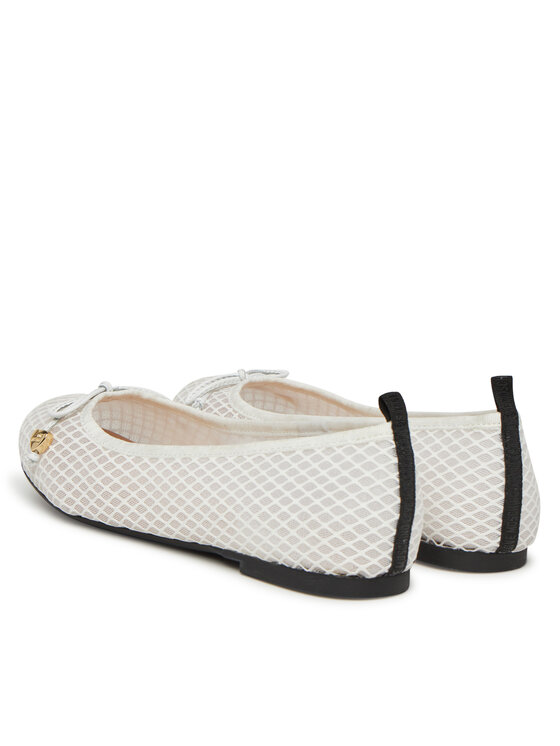LOVE MOSCHINO LOVE MOSCHINO Baleriny JA11051G0MIQ0100 Biały