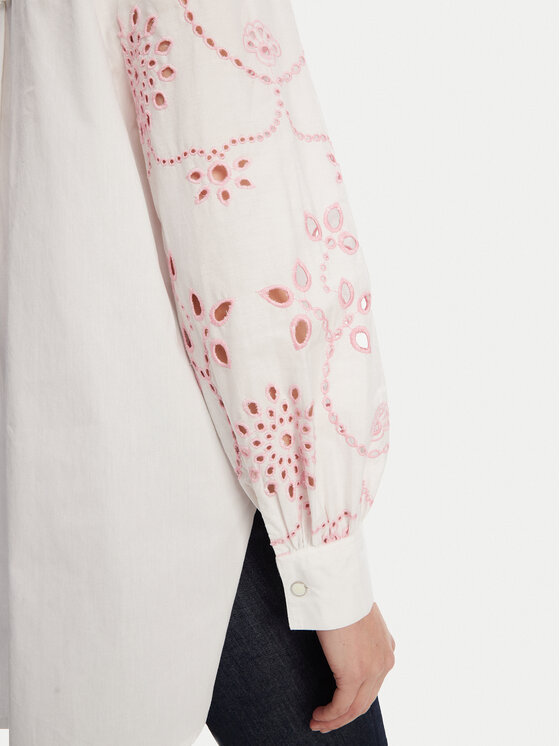 French Connection French Connection Hemd 72YBB Weiß Relaxed Fit