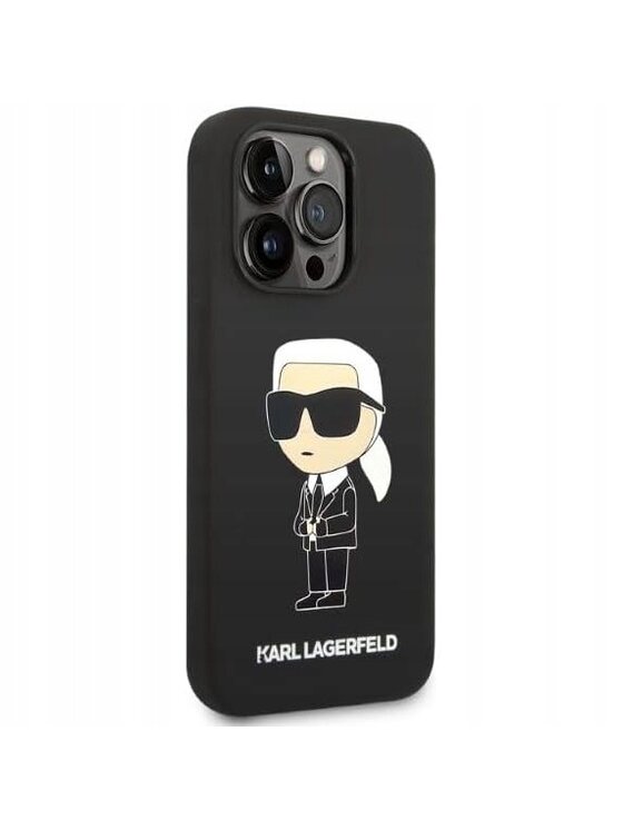 KARL LAGERFELD KARL LAGERFELD Etui na telefon Ikonik Czarny