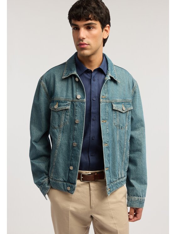 Trussardi Trussardi Camicia 5027N000034N034 Blu Regular Fit