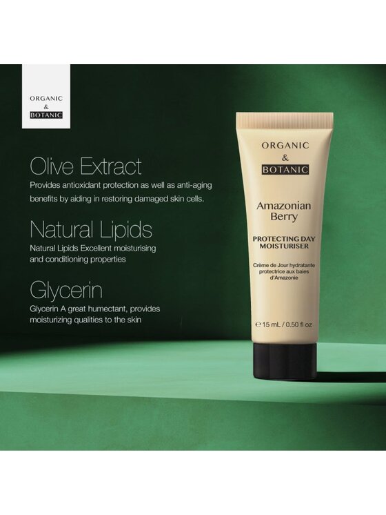 Organic & Botanic Organic & Botanic Krem na dzień OB Amazonian Berry 15 ml – pojedyncze opakowanie Krem na dzień