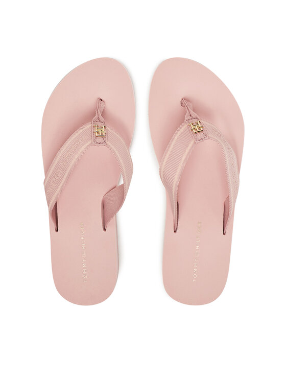 Tommy Hilfiger Infradito Hilfiger Webbing Beach Sandal FW0FW08515 Rosa, taglia : 40