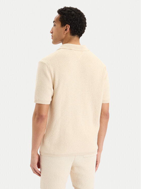 Tommy Hilfiger Tommy Hilfiger Cămașă MW0MW42796 Crem Regular Fit