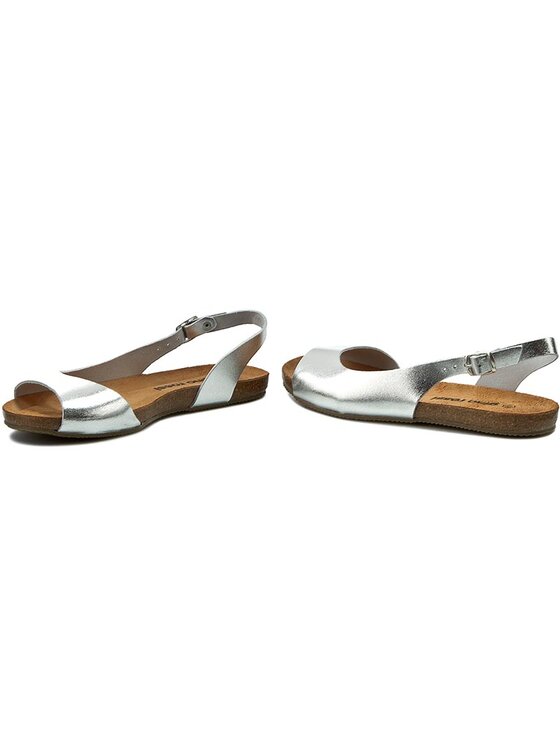 GINO ROSSI Gino Rossi Sandali DN651M-TWO-BG00-8100-X Srebrna