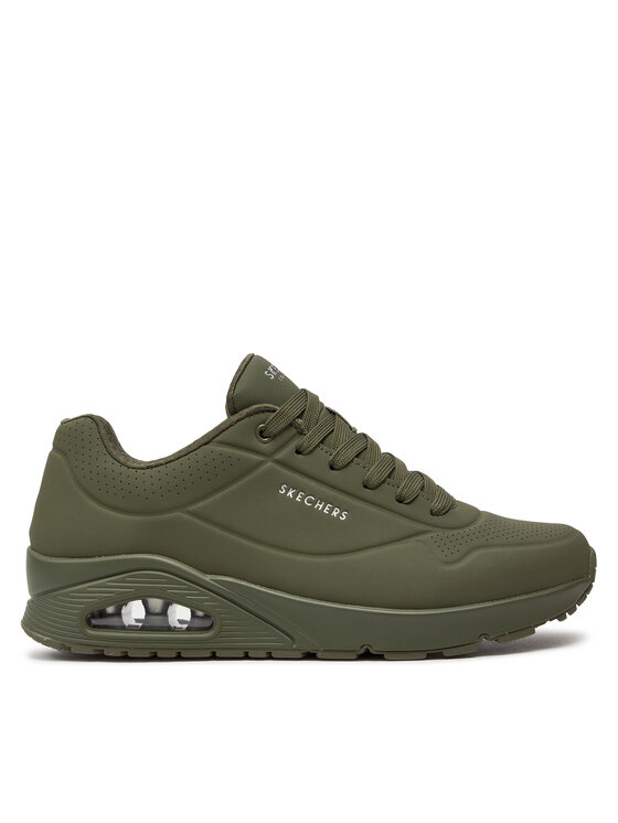 Skechers Męskie Skechers Sneakersy, rozmiar 42.5 Zielone, Skechers Uno-Stand On Air