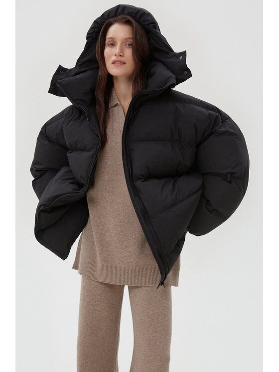 Estro Estro Giubbotto piumino ER00113894 Nero Oversize