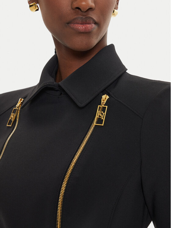Elisabetta Franchi Elisabetta Franchi Sako GI-100-46E2 Černá Slim Fit