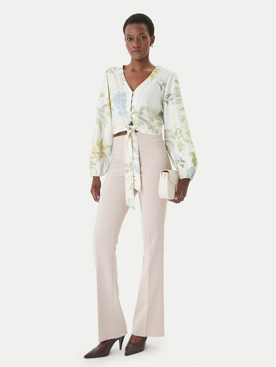 Guess Guess Bluza W6GHA4 W2565 Kremna Regular Fit