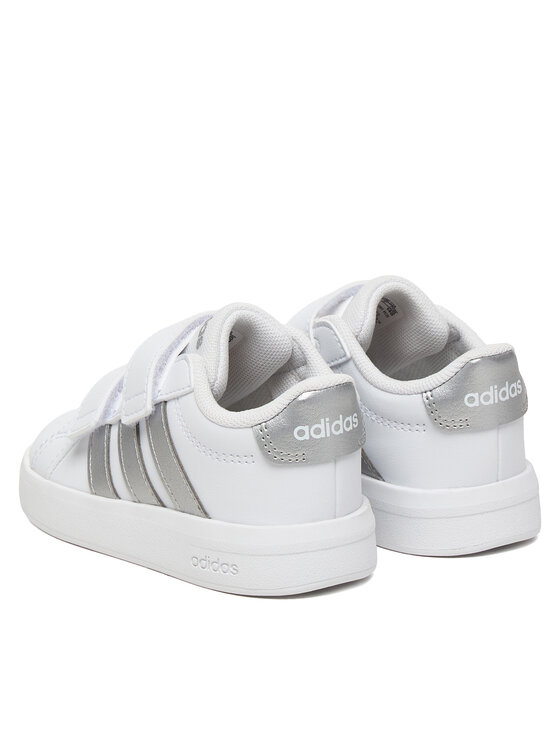 adidas adidas Sneakersy Grand Court 3.0 Infants JP9373 Biały
