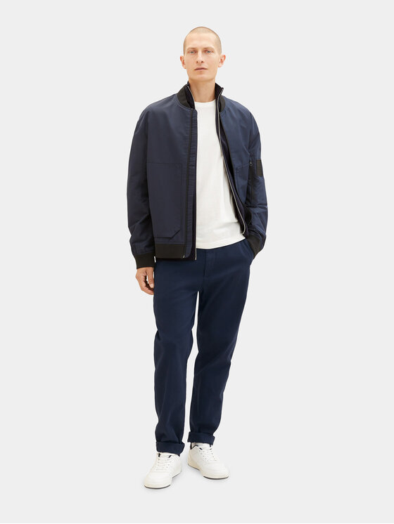 Tom Tailor Tom Tailor Sweter 1038317 Granatowy Regular Fit