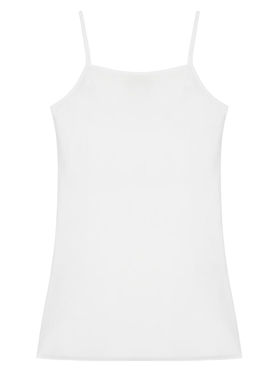 TWINSET TWINSET Rochie de vară 251GJ2410 Alb Regular Fit