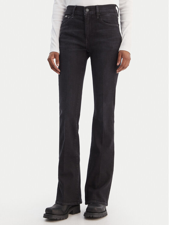 G-Star Raw G-Star Raw Jeansy D21290-A634 Černá Flare Fit