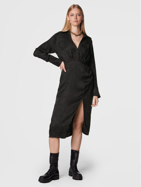 Birgitte Herskind Rochie de zi Sareen 4554895 Negru Regular Fit 4554895 imagine noua