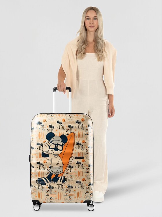 American Tourister American Tourister Walizka średnia 310750 Beżowy