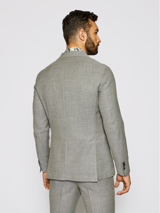 Oscar Jacobson Oscar Jacobson Sakko Egel 3363 5027 Beige Slim Fit