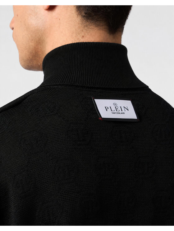 PHILIPP PLEIN PHILIPP PLEIN Longsleeve 31385 Nero Regular Fit
