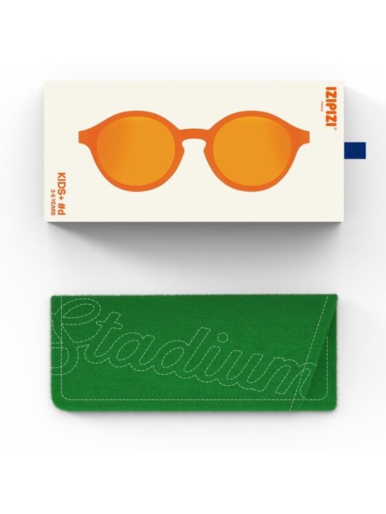 IZIPIZI IZIPIZI Okulary przeciwsłoneczne SUN KIDS Pomarańczowy