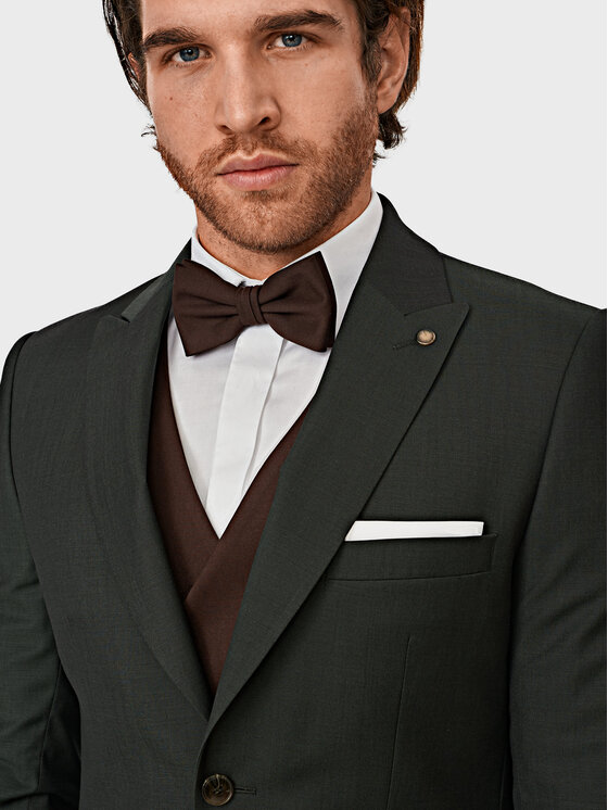 Evenemen Evenemen Garnitur Lincoln Zielony Slim Fit