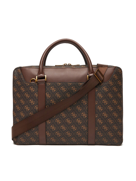 Guess Guess Taška na laptop Vezzola Smart HMEVZL P3138 Hnedá