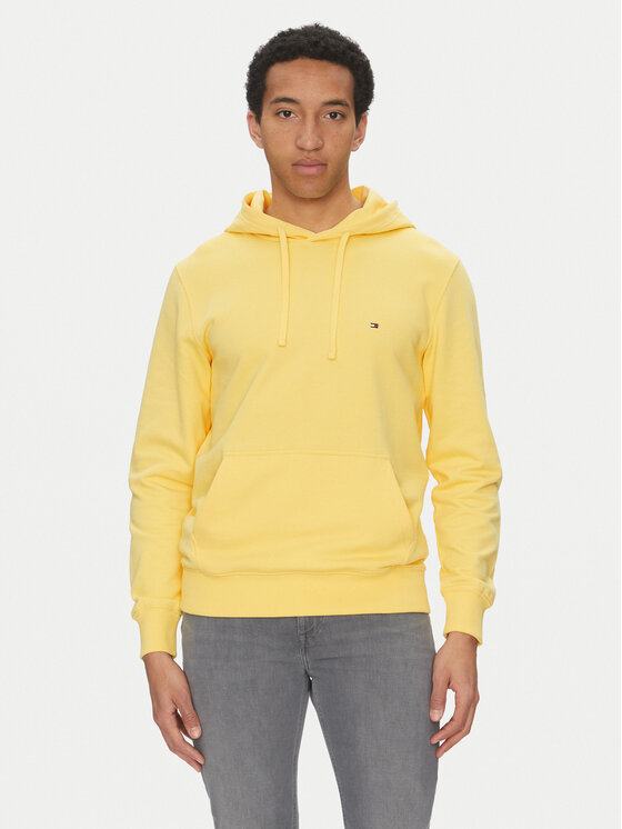 Tommy Hilfiger Męska Bluza, rozmiar XXL, Żółta, Essential MW0MW37235