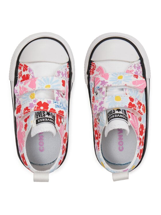 Converse Converse Tenisice Chuck Taylor All Star Easy On Floral Ox A06340C Bijela