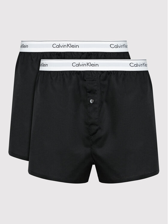 Calvin Klein Underwear Set 2 Parov Boksaric 000NB1396A Črna