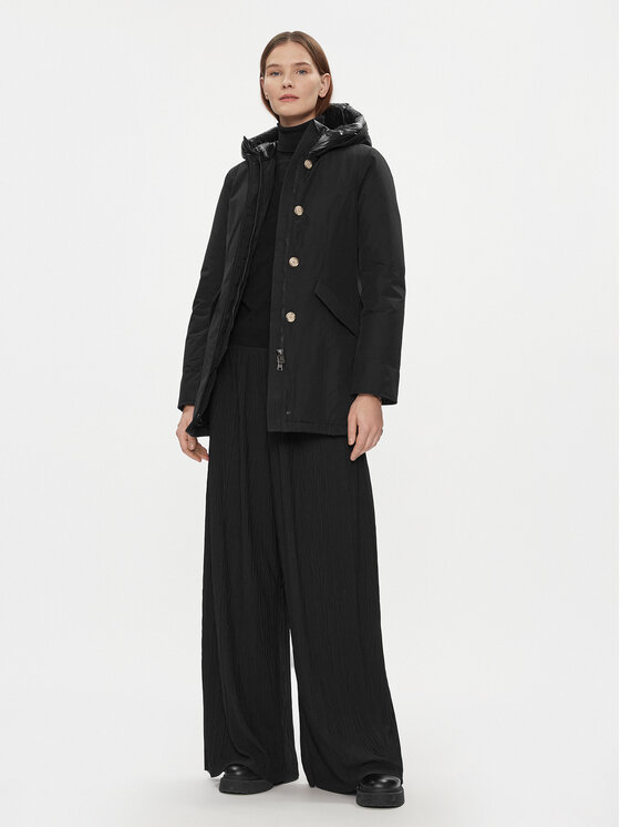 Woolrich Woolrich Μπουφάν πουπουλένιο Arctic CFWWOU0580FRUT0001 Μαύρο Regular Fit