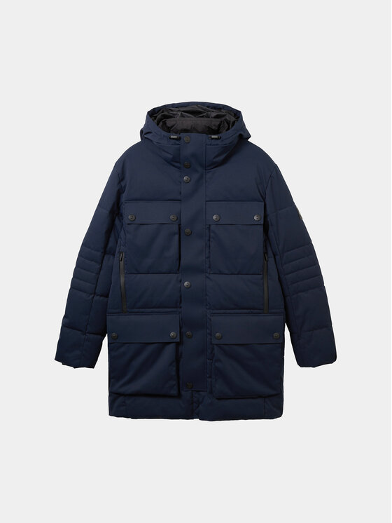 Tom Tailor Tom Tailor Pehelykabát 1037359 Sötétkék Regular Fit