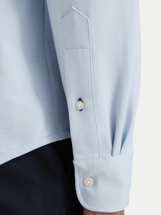 Tommy Hilfiger Tommy Hilfiger Marškiniai MW0MW43433 Šviesiai mėlyna Regular Fit