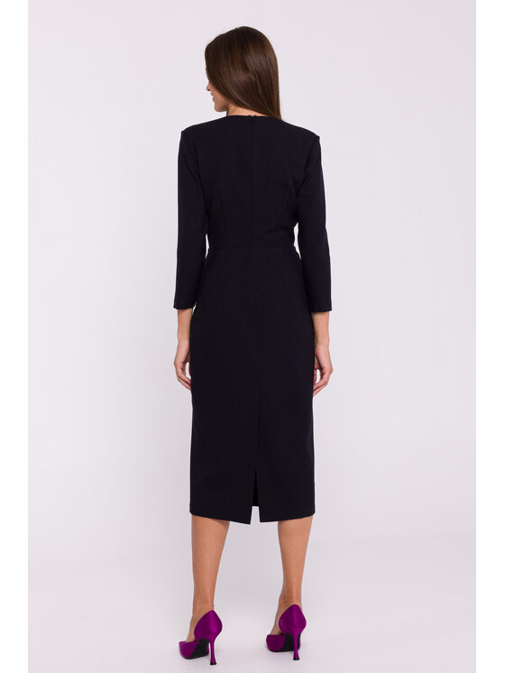 Stylove Stylove Večerní šaty S372 Černá Ladies Fit