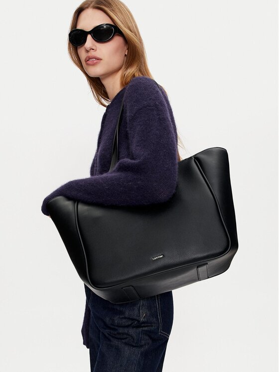 Calvin Klein Calvin Klein Borsetta Refine Medium K60K612523 Nero